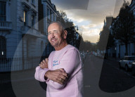 Tony Marnach, AKA DJ Fat Tony, pictured close to his Pimlico home. 