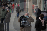 Christmas shopping in 2nd to last day before the shops close for a second 3 week lockdown (under Scotland's Tier 4 lockdown system), in the lead up to Christmas, in Glasgow, Scotland.