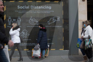 Christmas shopping in 2nd to last day before the shops close for a second 3 week lockdown (under Scotland's Tier 4 lockdown system), in the lead up to Christmas, in Glasgow, Scotland.