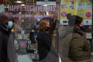 Christmas shopping in 2nd to last day before the shops close for a second 3 week lockdown (under Scotland's Tier 4 lockdown system), in the lead up to Christmas, in Glasgow, Scotland.