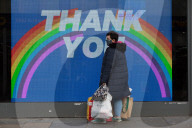 Christmas shopping in 2nd to last day before the shops close for a second 3 week lockdown (under Scotland's Tier 4 lockdown system), in the lead up to Christmas, in Glasgow, Scotland.