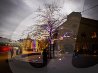 King’s Cross ‘traditionally untraditional’ Christmas light installations at King’s Cross London, Great Britain 
29th November 2020