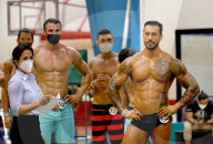 FEATURE - Fitness-Wettbewerb mit Maske in Cancun,
