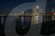 FEATURE - Mondaufgang über New Yorks Hudson Yards Aussichtsplattform Edge