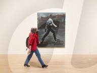 Lynette Yiadom-Boakye exhibition at Tate Britain, London.

Lynette Yiadom-Boakye: Fly In League With The Night