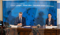 NEWS - Coronavirus: RKI-Praesident Lothar Wieler informiert ueber die aktuellen Entwicklungen des COVID-19