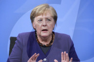 NEWS - Coronavirus: Angela Merkel  im Anschluss an die Besprechung der Kanzlerin mit den Regierungschefinnen und Regierungschefs der Länder 