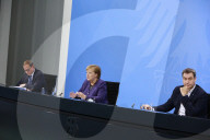NEWS - Coronavirus: Angela Merkel  im Anschluss an die Besprechung der Kanzlerin mit den Regierungschefinnen und Regierungschefs der Länder 