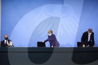 NEWS - Coronavirus: Angela Merkel  im Anschluss an die Besprechung der Kanzlerin mit den Regierungschefinnen und Regierungschefs der Länder 