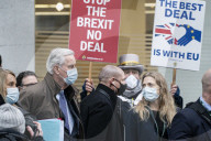 Michel Barnier European negotiator in London for Brexit talks