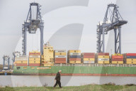 Shops warn of Christmas stock shortages as PPE shipments clog key UK port
Retailers blame surge in Christmas imports, Brexit preparations and vast backlog of NHS equipment at Felixstowe