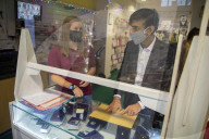The Chancellor Rishi Sunak supports Small Business Saturday 