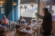 The Chancellor Rishi Sunak supports Small Business Saturday 