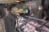 The Chancellor Rishi Sunak supports Small Business Saturday 