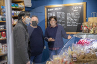 The Chancellor Rishi Sunak supports Small Business Saturday 