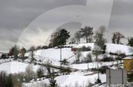NEWS - Sturm Dora bringt Schnee in Asturien, Spanien