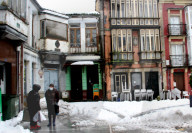 NEWS - Sturm Dora bringt Schnee in Asturien, Spanien