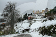 NEWS - Sturm Dora bringt Schnee in Asturien, Spanien