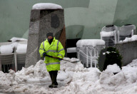 NEWS - Sturm Dora bringt Schnee in Asturien, Spanien