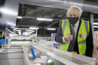 Boris Johnson visits Uxbridge