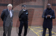 Boris Johnson visits Uxbridge