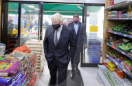 Boris Johnson visits Uxbridge