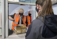 Boris Johnson visits Uxbridge