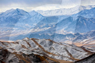 FEATURE - Wie gemalt: Das Qilian-Gebirge in China nach dem Schneefall