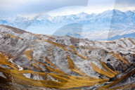 FEATURE - Wie gemalt: Das Qilian-Gebirge in China nach dem Schneefall