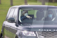 Prince Andrew at Windsor on a Foggy Decmeber Morning