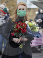 Sarah Duchess Of York Hands out Christmas Cheer