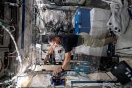 In a spin on the ISS
