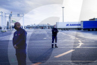Border Controls At Ferry Terminal - Calais