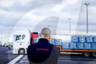 Border Controls At Ferry Terminal - Calais
