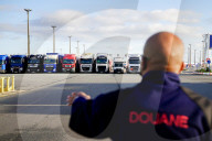 Border Controls At Ferry Terminal - Calais