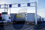 Border Controls At Ferry Terminal - Calais