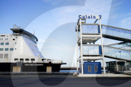 Border Controls At Ferry Terminal - Calais