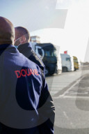 Border Controls At Ferry Terminal - Calais
