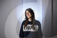 British fashion designer, Bella Freud pictured at her west London studio.