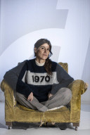 British fashion designer, Bella Freud pictured at her west London studio.