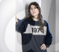 British fashion designer, Bella Freud pictured at her west London studio.