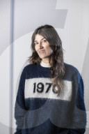 British fashion designer, Bella Freud pictured at her west London studio.