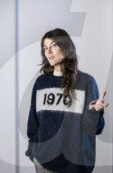 British fashion designer, Bella Freud pictured at her west London studio.