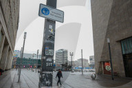 NEWS - Coronavirus: Lockdown am Berliner Alexanderplatz