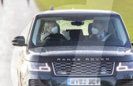 ROYALS - Prinz Andrew verlässt Schloss Windsor nach einem morgendlichen Ausritt