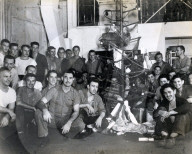 FEATURE - Archivbilder: So feierte das US-Militär während des Zweiten Weltkriegs Weihnachten feierte
