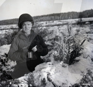 FEATURE - Archivbilder: So feierte das US-Militär während des Zweiten Weltkriegs Weihnachten feierte
