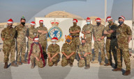 Armed Forces personnel working to keep British people safe at Christmas