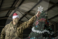 Armed Forces personnel working to keep British people safe at Christmas