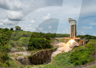 Hot firing of Ariane 6's P120C motor